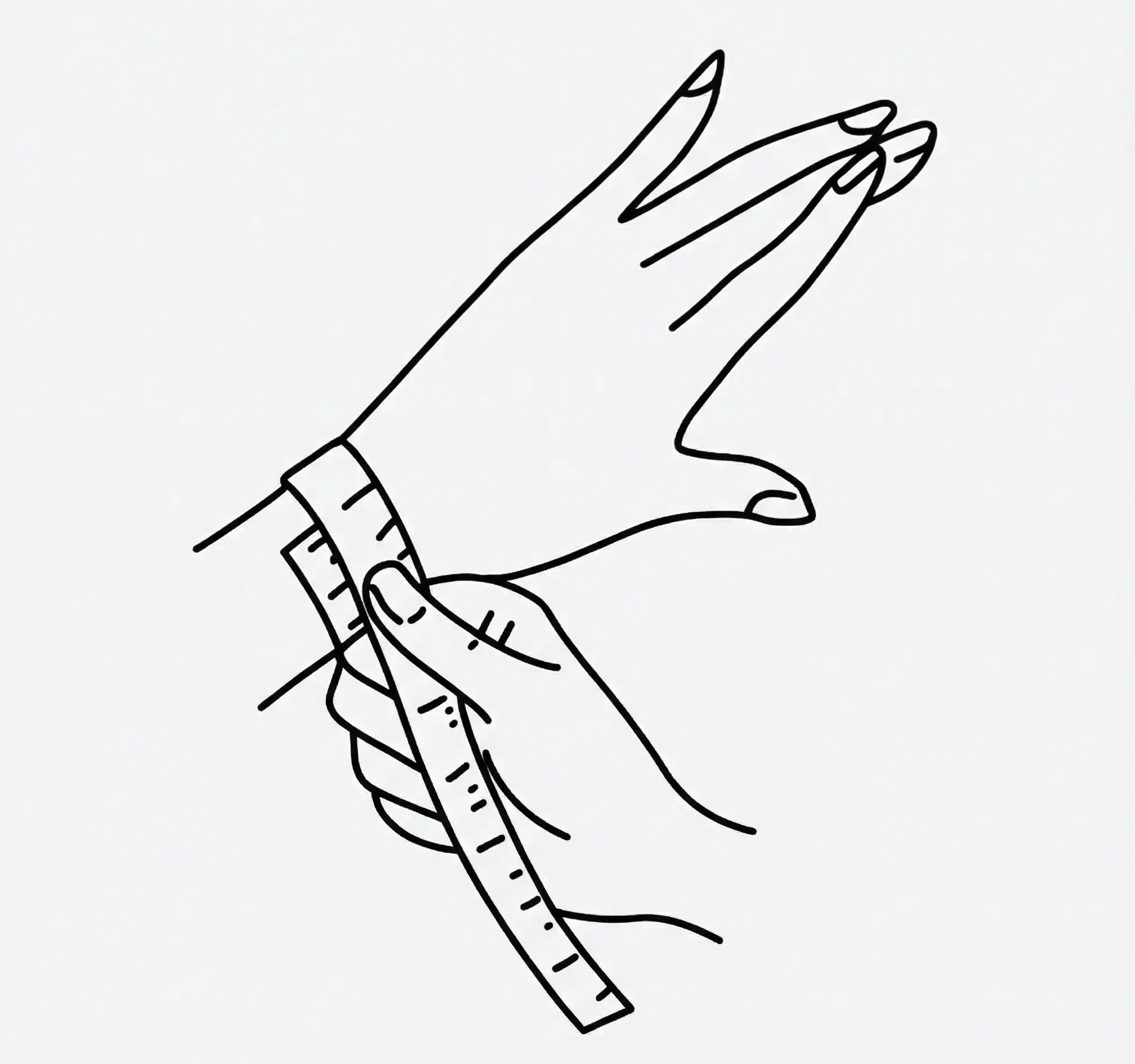 How to measure your wrist with a tape measure